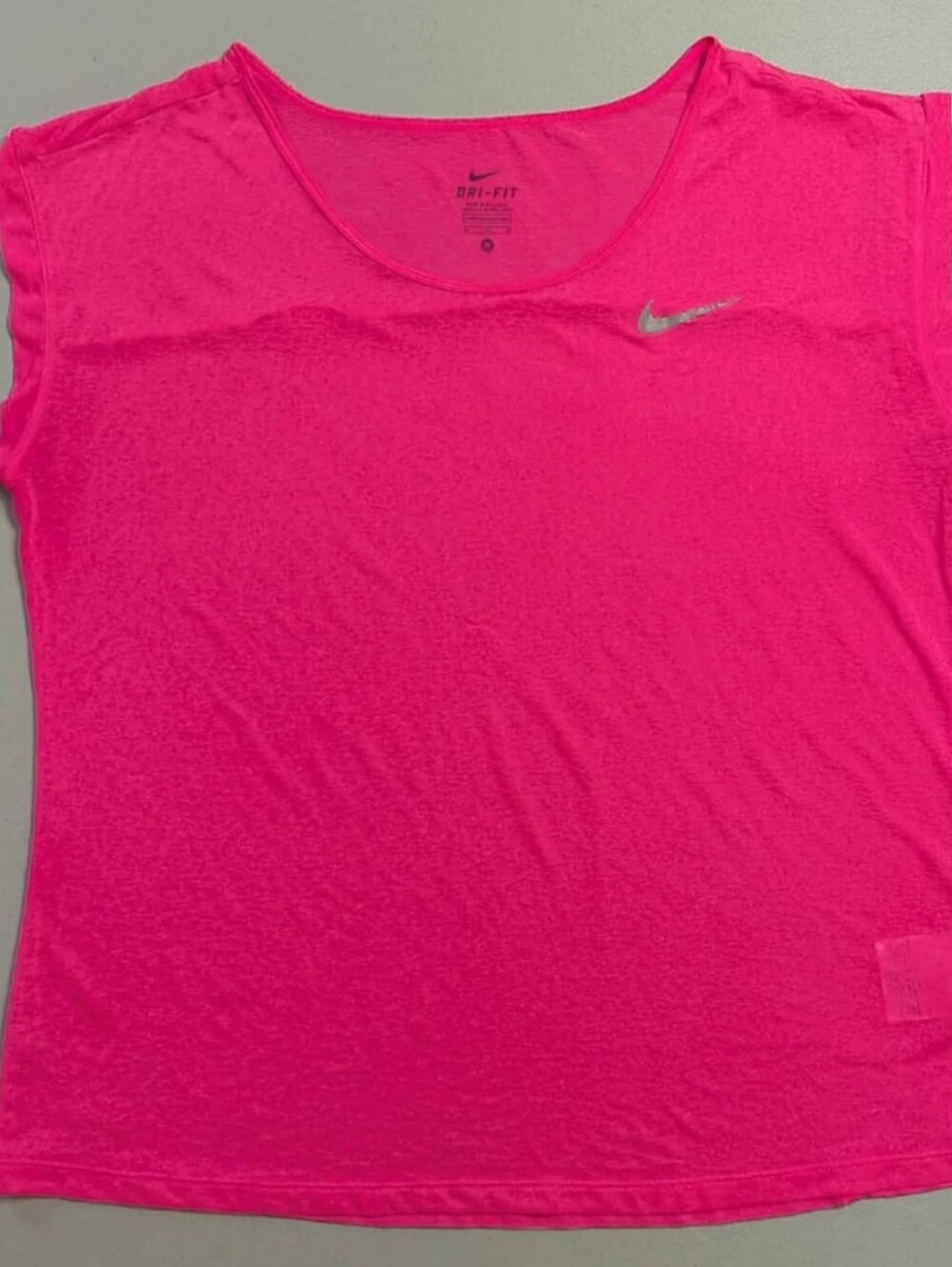Hot pink women's Nike tank top, medium